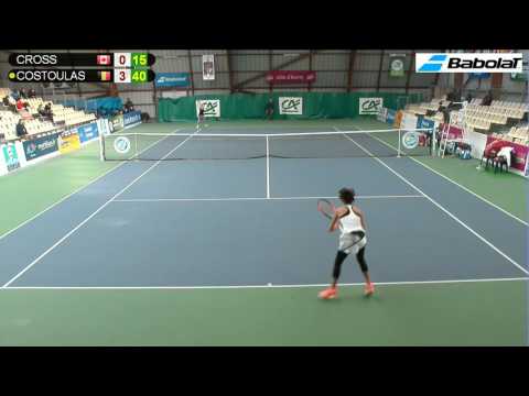 CROSS (CAN) vs COSTOULAS (BEL) - Open Super 12 Auray Tennis - Court 4