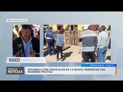 Escándalo con concejales en La Quiaca: "Vinimos a controlar y no nos pueden comprar"