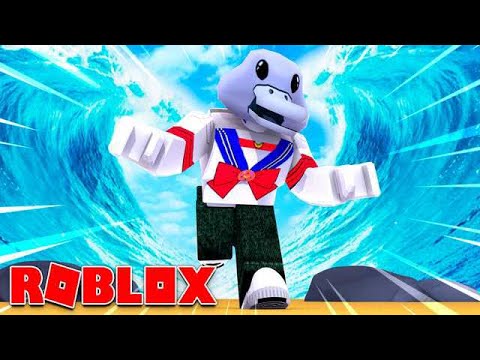 999 999 Meter Tsunami Survival In Roblox Apphackzone Com - roblox speed art tsunamiwith kavra characters