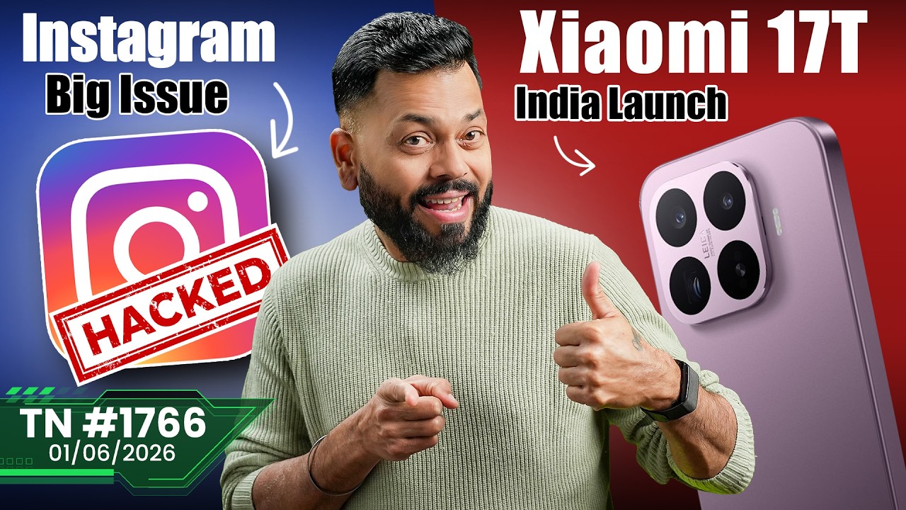 Xiaomi 17T India Launch, iOS 27 First Look, Instagram Hacked?, HyperOS 4,BSNL Q-5G,vivo V80-#TTN1766
