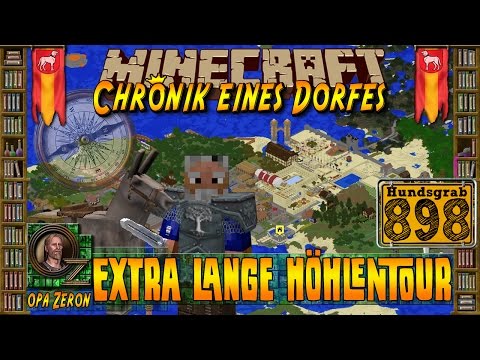 Minecraft #898-Chronik eines Dorfes-Extra lange Höhlentour[HD+Deutsch]