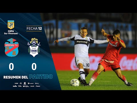 #CopaSurFinanzas 2023 | Fecha 12 | resumen de Arsenal - Gimnasia
