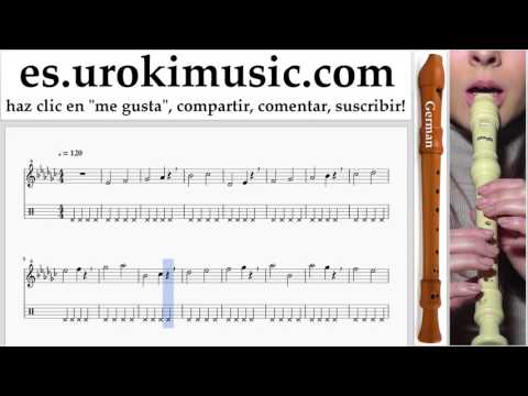 Como Tocar flauta dulce G. Charlie Puth - Attention Tablatura Parte#1 ejercicios um-i927