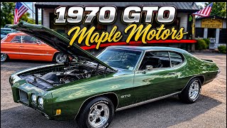 Test Drive 1970 Pontiac GTO $32,900 Maple Motors #3618