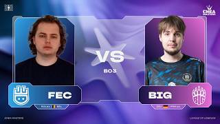FRITES ESPORTS vs BIG, UNE DEMONSTRATION (EMEA Master Winter 2026)