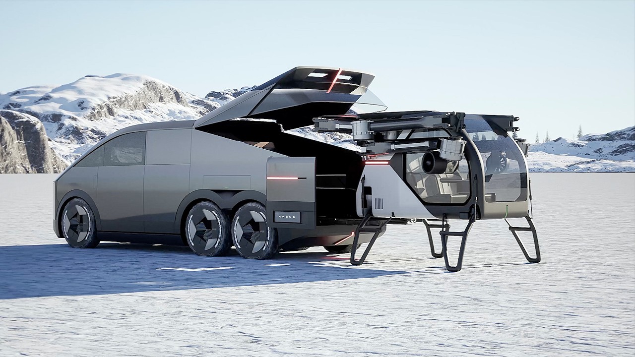 XPENG AEROHT’s Flying Car: The Land Aircraft Carrier