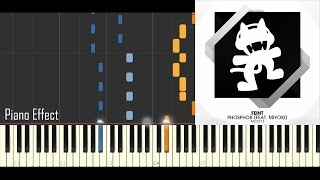 Feint - Phosphor ft. Miyoki (Piano Tutorial Synthesia)