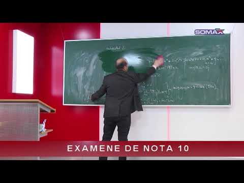 EXAMENE DE NOTA 10 - BACALAUREAT - MATEMATICĂ - Prof. SEBASTIAN MIHALACHE