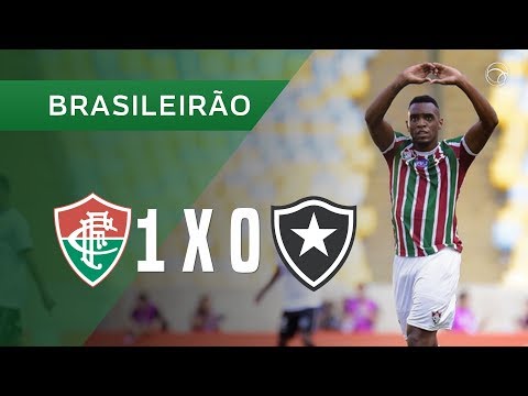 FLUMINENSE 1 X 0 BOTAFOGO - GOL - 09/09 - BRASILEIRÃO 2018