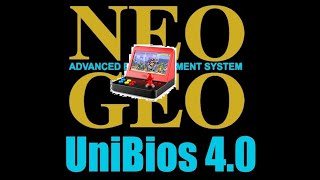 NeoGeo zip Bios 4.0 Upgraded and How to access Bios menu in  AIWO console