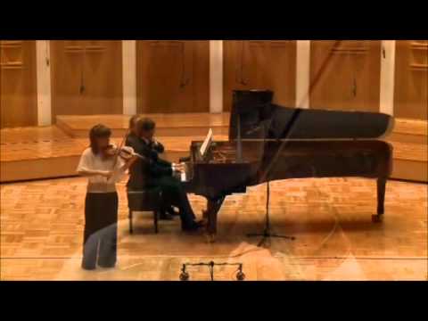 Young Musicians on World Stages: P. de Sarasate - Zapateado by Veriko Tchumburidze & Yunus Tuncalı