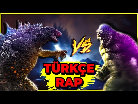 GODZİLLA ŞARKISI VS KİNG KONG ŞARKISI 🦍 Godzilla vs King Kong Türkçe Rap Müziği