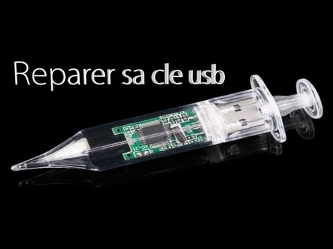 comment reparer sa clef usb