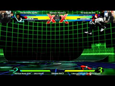 The Break #193   UMvC3 W3   The MarlinPie Stuffer VS VS Quan the Don