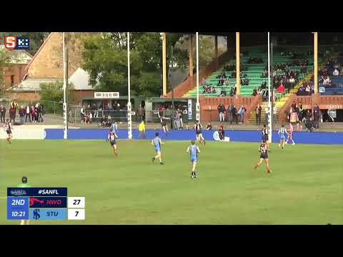 Rd 12 SANFL Snapshot - Sturt's Josh Rentsch snaps tight in pocket