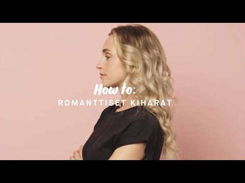 Haluatko ihanan kimmoisat kiharat? KICKSin hiusstylisti näyttää vaihe vaiheelta, kuinka saat helposti romanttiset kiharat, jotka kestävät aamusta iltaan!