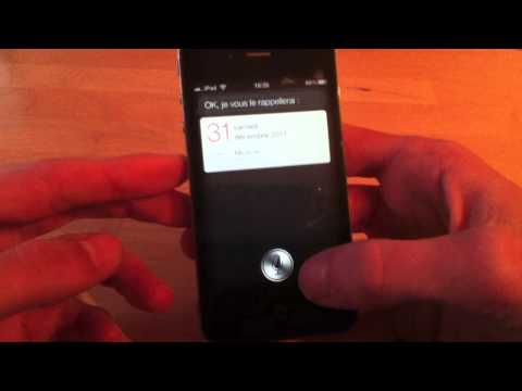 comment installer siri sur iphone 4