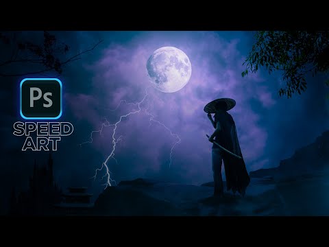 Samurai manipulation Photoshop || Pixel Production || Speed Art