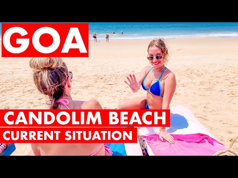 Goa | Candolim Beach - March 2025 | Situation Update | Shacks, Watersports | Goa Vlog | North Goa