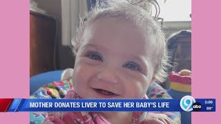 North Syracuse mother donates liver to save her baby