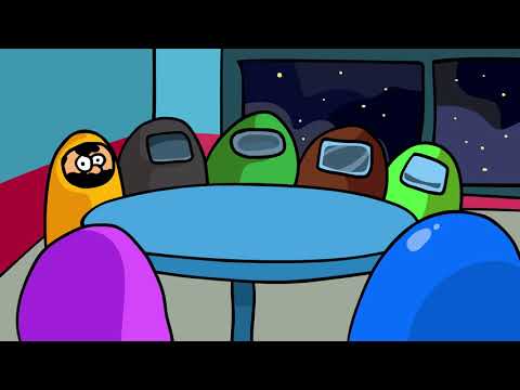 Every Round Of Among Us (Cartoon Animation)