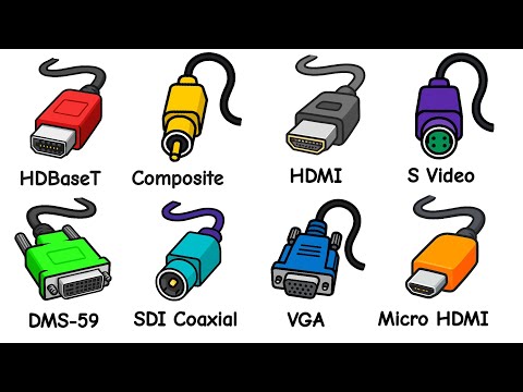Every Types Of Video & Display Port Explained In 4 Minutes