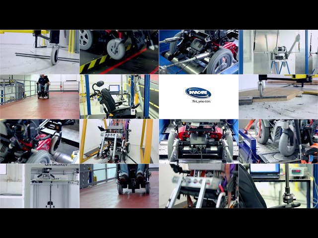 Invacare Alber Esprit Action 4NG Folding Power Wheelchair Video
