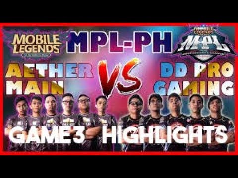 Easy 3 million 3-0! Aether Main Vs Dd Pro Gaming Game 3 HIGHLIGHTS