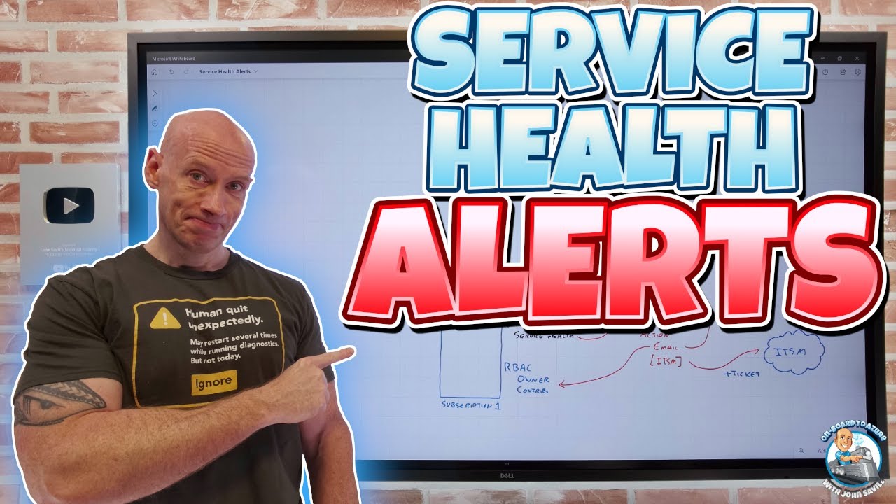 Azure Setting up Service Health Alerts DO THIS NOW