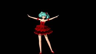 MMD Hologram Ready - Skeleton Orchestra and Lilia 骸骨楽団とリリア - Hatsune Miku 初音ミク