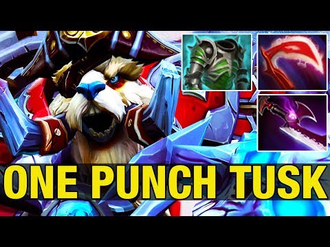 ONE PUNCH TUSK - inYourdreaM 9K TOP 1 SEA Plays Tusk - Dota 2