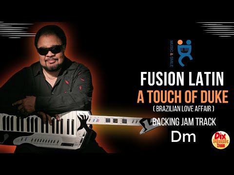 Backing track Fusion Latin - A touch of Duke - D minor (120 bpm)