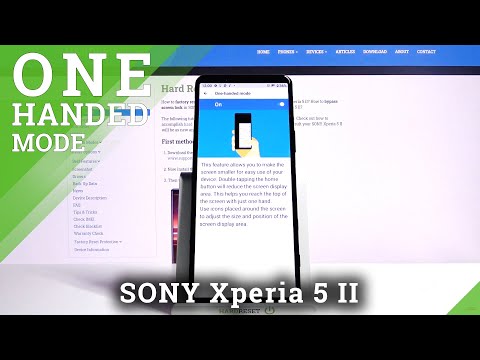 How to Activate One-Handed Mode in Sony Xperia 5 II – Make Screen Smaller