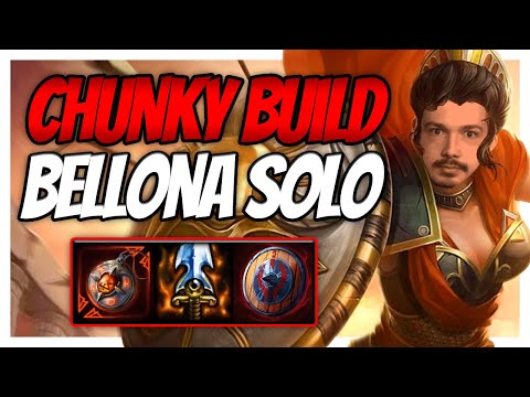 THIS DEATHWALKER'S BELLONA BUILD IS CHUNKY!  - Smite Ranked Season 10 Bellona solo