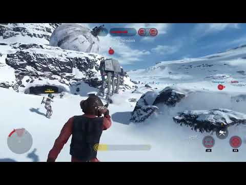 Star Wars Battlefront (2015) 95 Nien Nunb killstreak Hoth