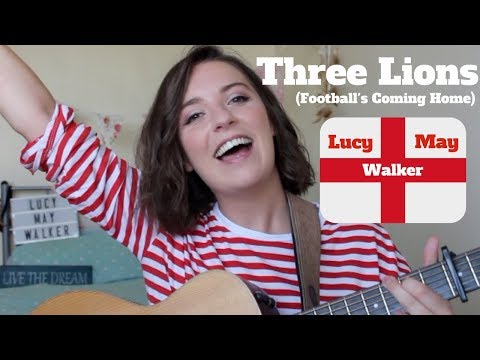 Three Lions (Football's Coming Home) Vindaloo Cover - Lucy May Walker