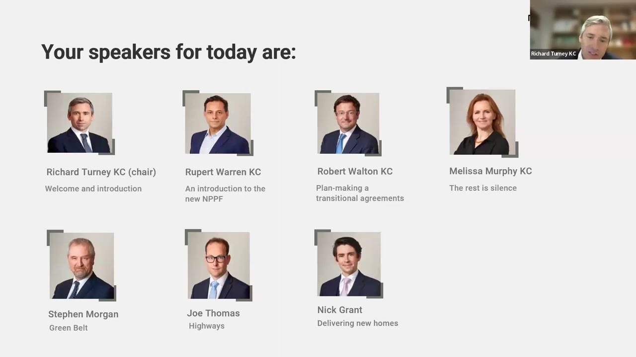 The new NPPF: first look