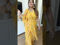 Drape Saree Indo Western Style Shaadi Outfits ROSHNI BOUTIQUE