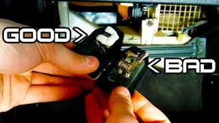 How to replace 1990 Honda CRX / Civic blower resistor
