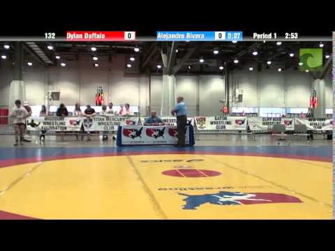 Men 132 - Dylan Duffalo vs. Alejandro Rivera