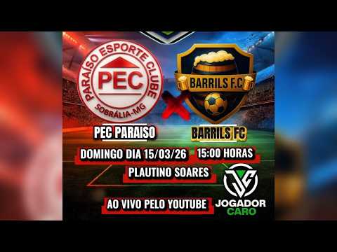 P.E.C x BARRILS FC - Campeonato Regional Engenheiro Caldas.