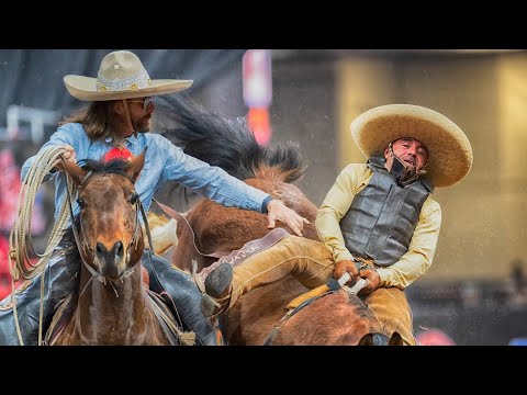 Dale Brisby SAVES Bronc Rider At Mexican Rodeo