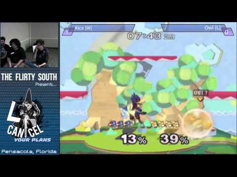 LCYP2 - SSBM GF - Rice (Falco/Fox) vs Owl (Fox/Pikachu) - SSBM Singles