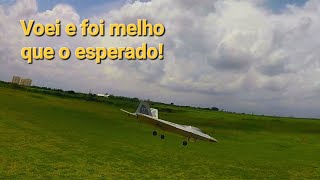 Voando um mini Jato f22 raptor em um dia com bastante vento - Eachine raptor f22