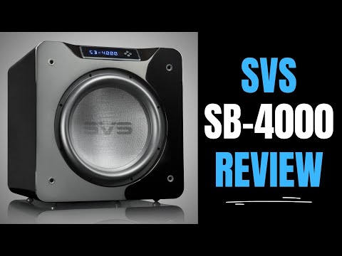 SVS SB-4000 Subwoofer Review | BASS DOWN TO 8Hz?!