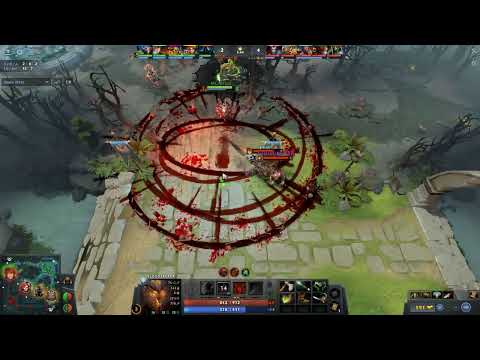 Nigma Miracle 'Monster' Bloodseeker unkillable super attack speed!