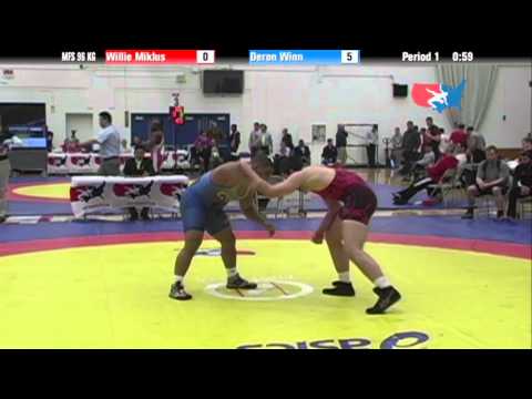 96 KG SF - Willie Miklus (OTC) vs. Deron Winn (CWC)