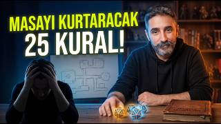 Yeni DMler İçin 25 Altın Kural | Dungeon Master Rehberi