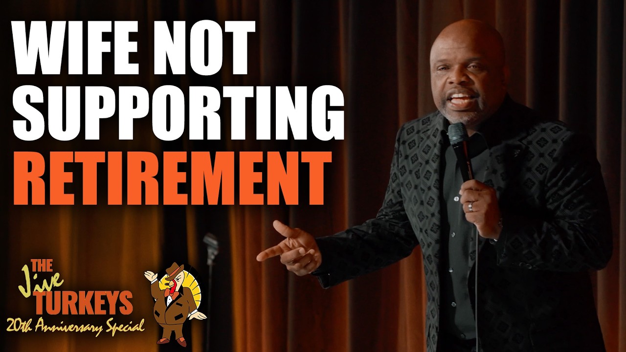 Wife Not Supporting Retirement | Dave Lawson | ALI SIDDIQ presents THE JIVE TURKEYS | Standup Comedy