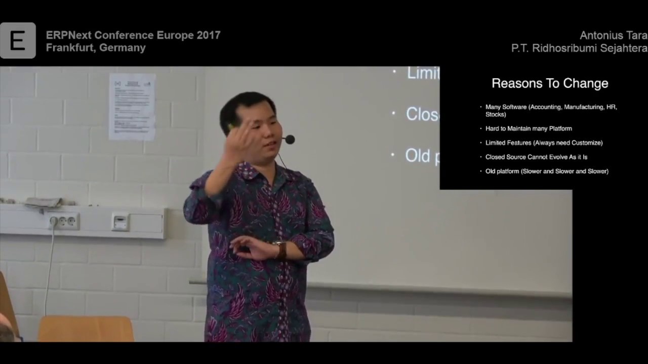 Antonious Tara - Implementing ERPNext for Import Business